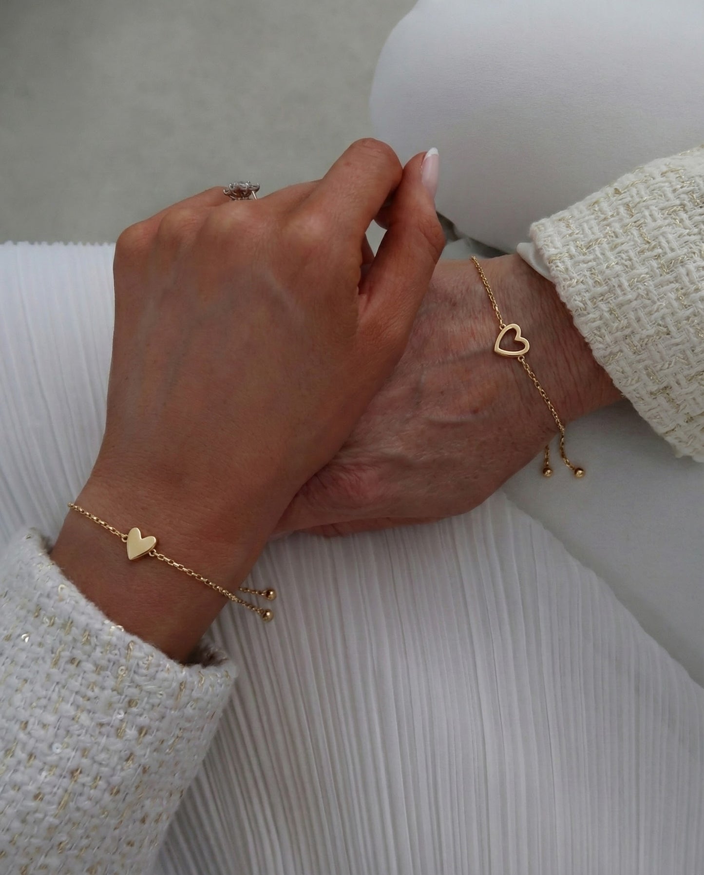 14K Gold Plated Forever Bond Bracelet Set- Buy 1 Get 1 FREE